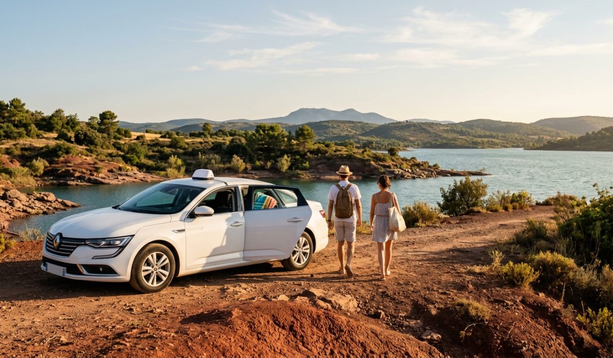 Taxi Lac du Salagou - Octon Taxis, service de transport dans l'Hérault